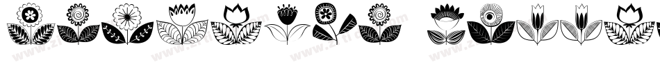 Gardenia Summer字体转换